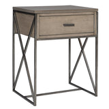 Uttermost Cartwright Gray Side Table