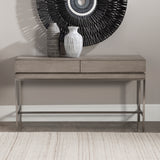 Uttermost Kamala Gray Oak Console Table