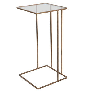 Uttermost Cadmus Gold Accent Table