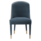 Brie Armless Chair - Blue - Set Of 2