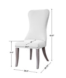 Uttermost Caledonia Armless Chair