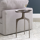 Uttermost Kenna Nickel Accent Table