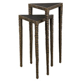 Uttermost Samiria Triangular Accent Tables - Set of 2