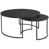 Uttermost Barnette Modern Nesting Coffee Tables Set of 2