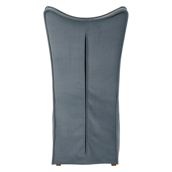 Uttermost Delroy Armless Chair - Gray - Set Of 2