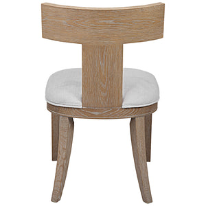 Uttermost Idris Armless Chair Natural