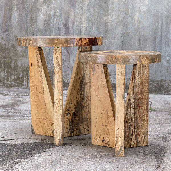 Uttermost Nadette Natural Nesting Tables - Set of 2