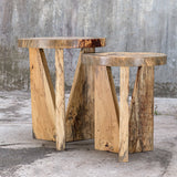 Uttermost Nadette Natural Nesting Tables - Set of 2