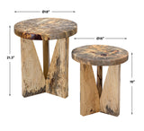 Uttermost Nadette Natural Nesting Tables - Set of 2