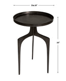 Uttermost Kenna Bronze Accent Table