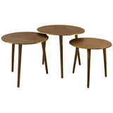 Kasai Gold Coffee Tables - Set of 3