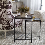 Uttermost Burnett Dark Nickel Nesting Tables - Set of 2