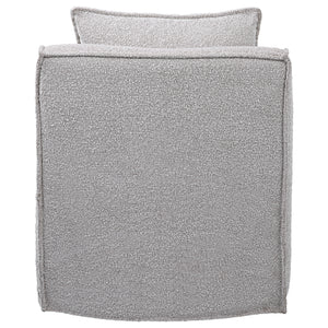 Uttermost Welland Gray Swivel Chair