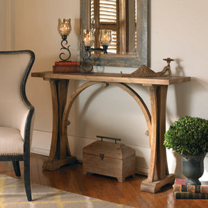 Uttermost Genessis Reclaimed Wood Console Table