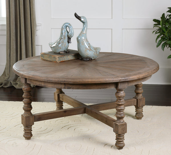 Uttermost Samuelle Wooden Coffee Table