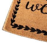 English Elm EE1854 Contemporary Coir Mat Natural/Black EEV-13887