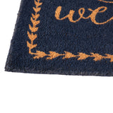 English Elm EE1854 Contemporary Coir Mat Navy/Natural EEV-13889