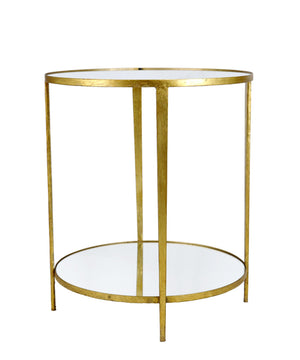 Zeugma FX0827-C Gold Round Side Table