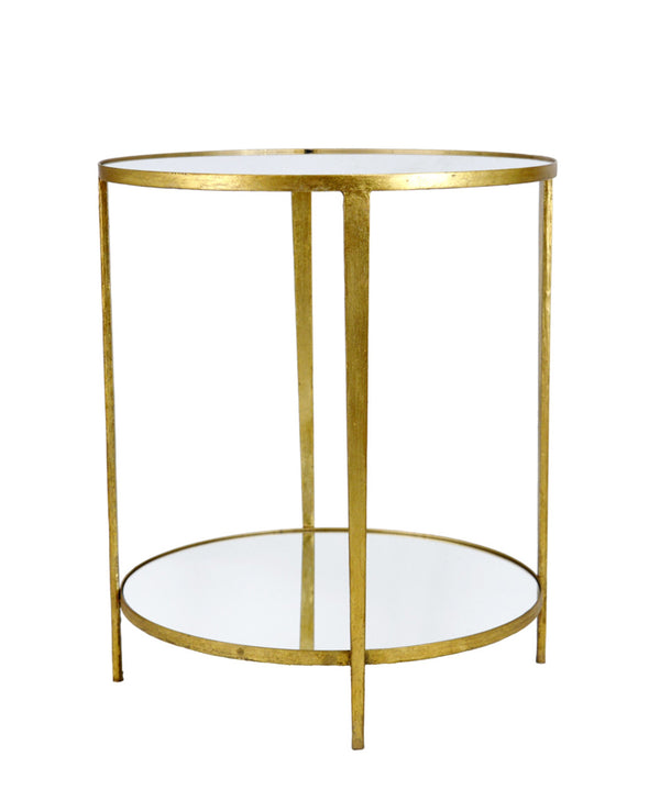Zeugma FX0827-C Gold Round Side Table