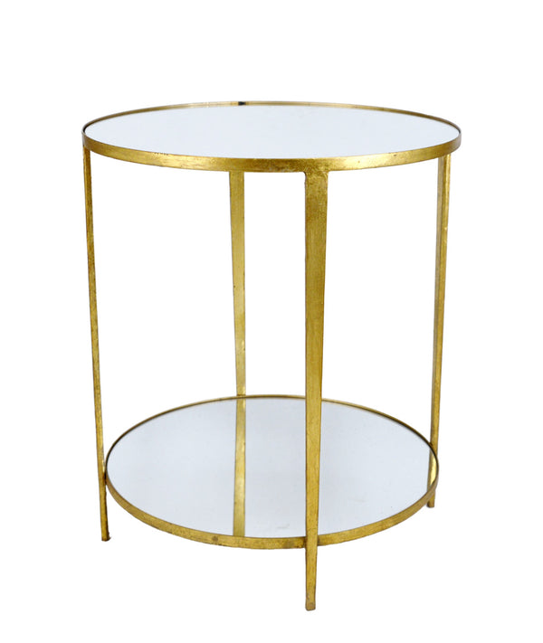 Zeugma FX0827-C Gold Round Side Table
