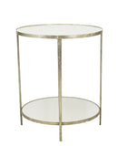 Zeugma FX0827-C Silver Round Side Table