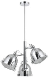 Cal Lighting 60W x 3 Hubble 3 Light Chandelier FX-2688-3 Chrome FX-2688-3