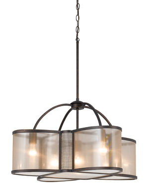 Cal Lighting 5 Light Dixon Chandelier FX-3555/5 Bronze FX-3555/5