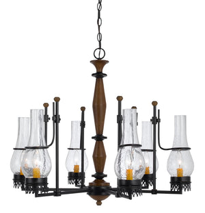 Cal Lighting 6 Light Trenton Chandelier FX-3564/6 Clear FX-3564/6