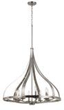 60W x 8 Meridian Chandeliler