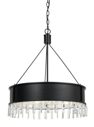 Cal Lighting 60W x 4 Roby Metal Chandelier FX-3611-4 Iron FX-3611-4