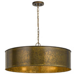 Cal Lighting 60W x 5 Rochefort Metal 5 Light Chandelier FX-3637-5 Distress Gold FX-3637-5