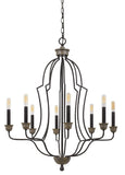 60W x 8 Lebrija Metal Chandelier (Edison Bulbs Not Included)