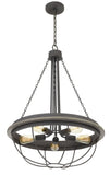 Cal Lighting 60W x 5 Nixa Metal Chandelier (Edison Bulbs Not Included) FX-3748-5  FX-3748-5