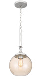 Cal Lighting 60W Rochelle Glass Pendant Fixture FX-3786-1 Smoke FX-3786-1