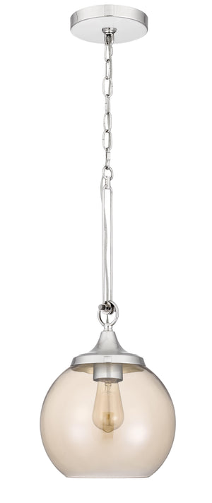 Cal Lighting 60W Rochelle Glass Pendant Fixture FX-3786-1 Smoke FX-3786-1