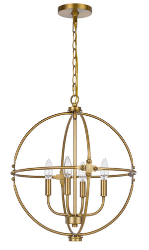 Cal Lighting 60W x 4 Sheffield Metal Chandelier FX-3792-4  FX-3792-4