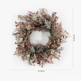 Safavieh Faux 26 Inch Berry & Acorn Wreath FXP1043A