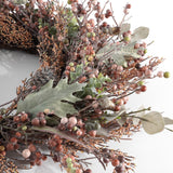 Safavieh Faux 26 Inch Berry & Acorn Wreath FXP1043A