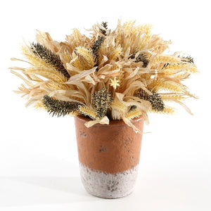 Safavieh Faux 14 Inch Wheat Eat Potted Arrangement FXP1059A