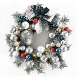 Safavieh Faux 20 Inch Pine Led Wreath W/ Ornaments FXP1086A