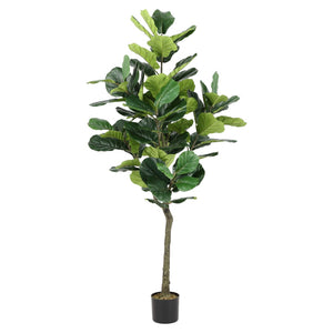 Safavieh Faux Fiddle Leaf Fig 51" Potted Tree FXP2002A