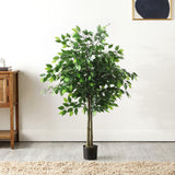 Safavieh Faux Bush Ficus 55" Potted Tree FXP2014A