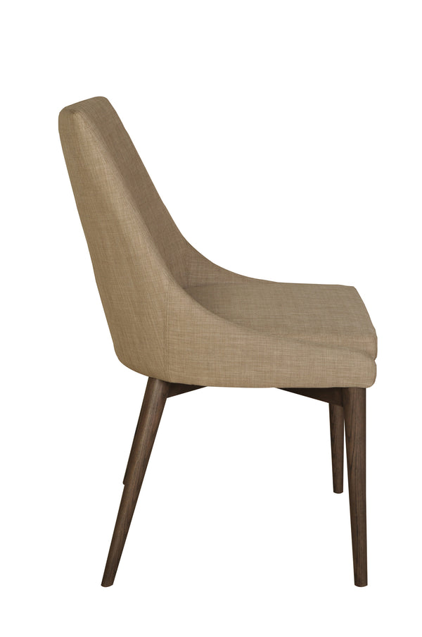 LH Imports Fritz Side Dining Chair – Beige FZ-01B