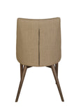LH Imports Fritz Side Dining Chair – Beige FZ-01B