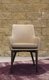 LH Imports Fritz Arm Dining Chair – Beige FZ-02B