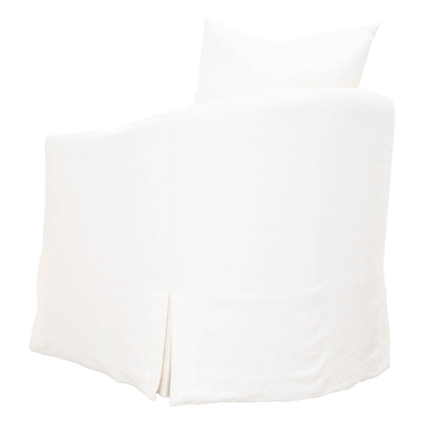 Essentials for Living Stitch & Hand - Upholstery Faye Slipcover Swivel Club Chair 6650.CRCRP