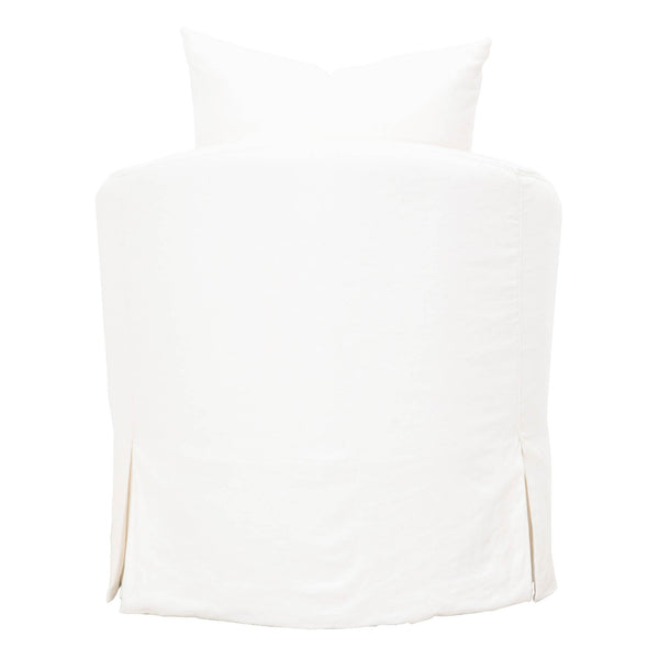 Essentials for Living Stitch & Hand - Upholstery Faye Slipcover Swivel Club Chair 6650.CRCRP