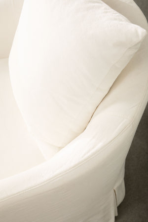 Essentials for Living Stitch & Hand - Upholstery Faye Slipcover Swivel Club Chair 6650.CRCRP