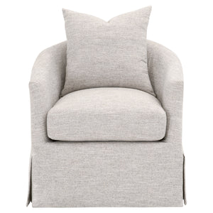 Essentials for Living Stitch & Hand - Upholstery Faye Slipcover Swivel Club Chair 6650.MIN-BIR