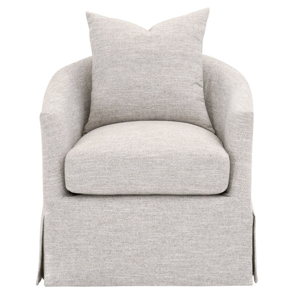 Essentials for Living Stitch & Hand - Upholstery Faye Slipcover Swivel Club Chair 6650.MIN-BIR